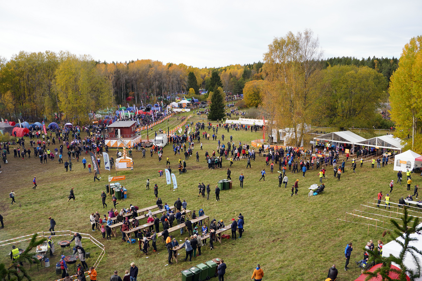 25manna orienteringstävling Runbyskogen Uppl Väsby